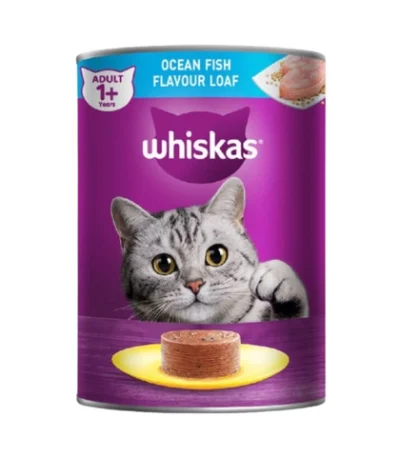 Whiskas Cat Can Food – Ocean Fish 400g